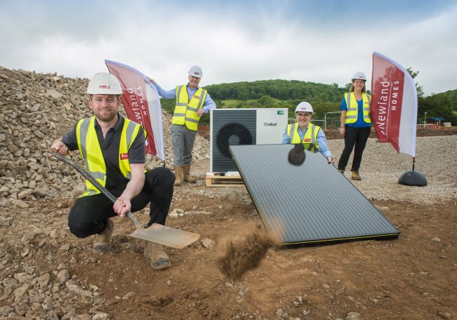 Newlands Homes, First dig Twickenham 10th June 2021copyright Neil Phillips